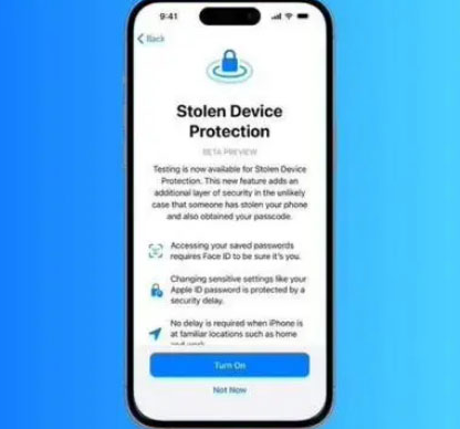 武威苹果授权维修店分享被盗设备保护功能开启方法 