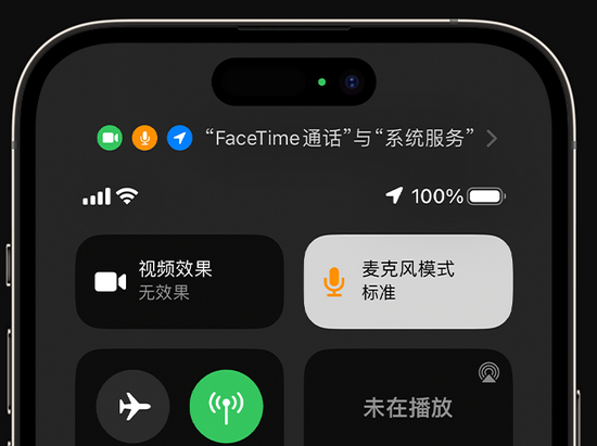 武威苹果授权维修网点分享iPhone在通话时让你的声音更清晰 