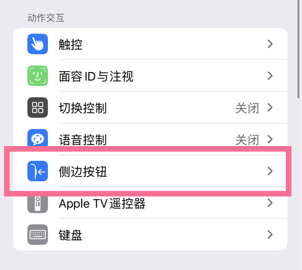 武威苹果14维修店分享iPhone14 Plus侧键双击下载功能关闭方法 